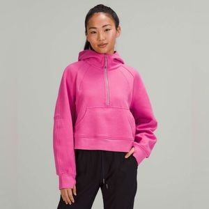 Lululemon Scuba Oversized Half Zip in Pink Blossom 🌸 Size M/L